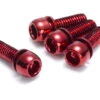 Reverse Schroevenset Voor Schijfrem M6 18mm - 4 Stuks - Rood 2 Reverse Schroevenset Voor Schijfrem M6 18mm - 4 Stuks - Rood -Fiets Winkel 01809 1
