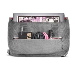 Eenvoudige Messenger Schoudertas - Rook -Fiets Winkel 3 BG 322 SMK