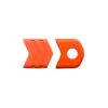 Rotor Raptor Crank Boots Set - Oranje 1 Rotor Raptor Crank Boots Set - Oranje -Fiets Winkel 44444