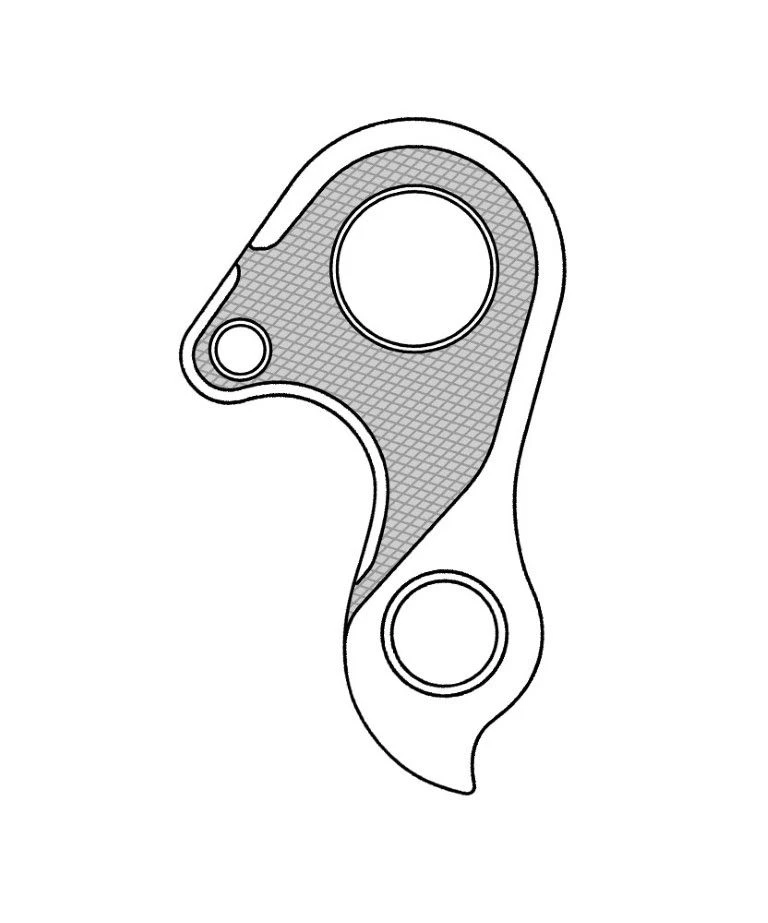 Math Salden GH300 Aluminium Derailleurhanger-Zwart 5 Math Salden GH300 Aluminium Derailleurhanger-Zwart - Afbeelding 3