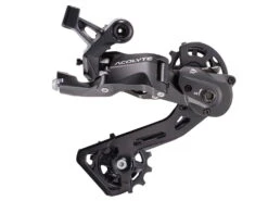MICROSHIFT Acolyte Achterderailleur Medium Kooi 1x8 Speed - Zwart