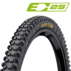 Continental Argotal Downhill TL-Ready E-25 Falt Supersoft Zwart / Black Skin - 60-622