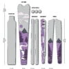 Dyedbro Grind Frame Protection Kit Grinduro - Purple Matte -Fiets Winkel GRINDURO GRAFICO WEB GRAVEL whiteB 1