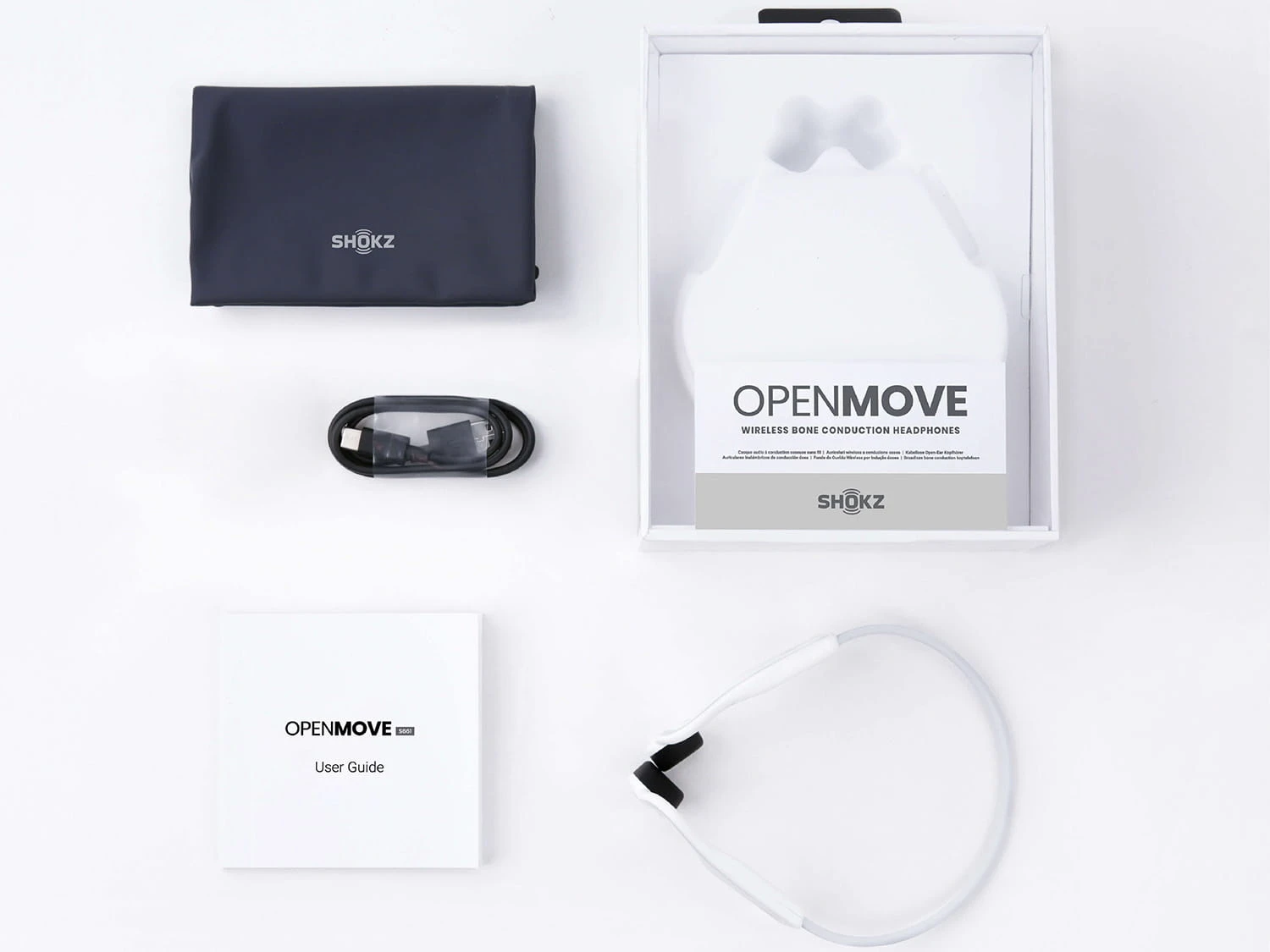 SHOKZ OpenMove Blauw 6 SHOKZ OpenMove Blauw - Afbeelding 4