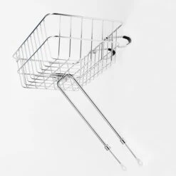 Mandje Mandje Voor Montage Op Voorwiel - Incl. Bevestigingsmateriaal 7 Mandje Mandje Voor Montage Op Voorwiel - Incl. Bevestigingsmateriaal -Fiets Winkel basket korb fuer vorderradmontage inkl montagezubehoer 99411