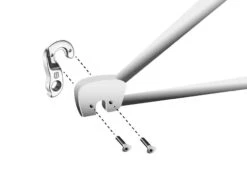 Math Salden GH161 Aluminium Derailleurhanger-Zilver -Fiets Winkel gh 161 assembly