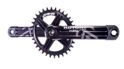 Rotor Kapic NoQ DM Crankset-Zwart-175mm-34