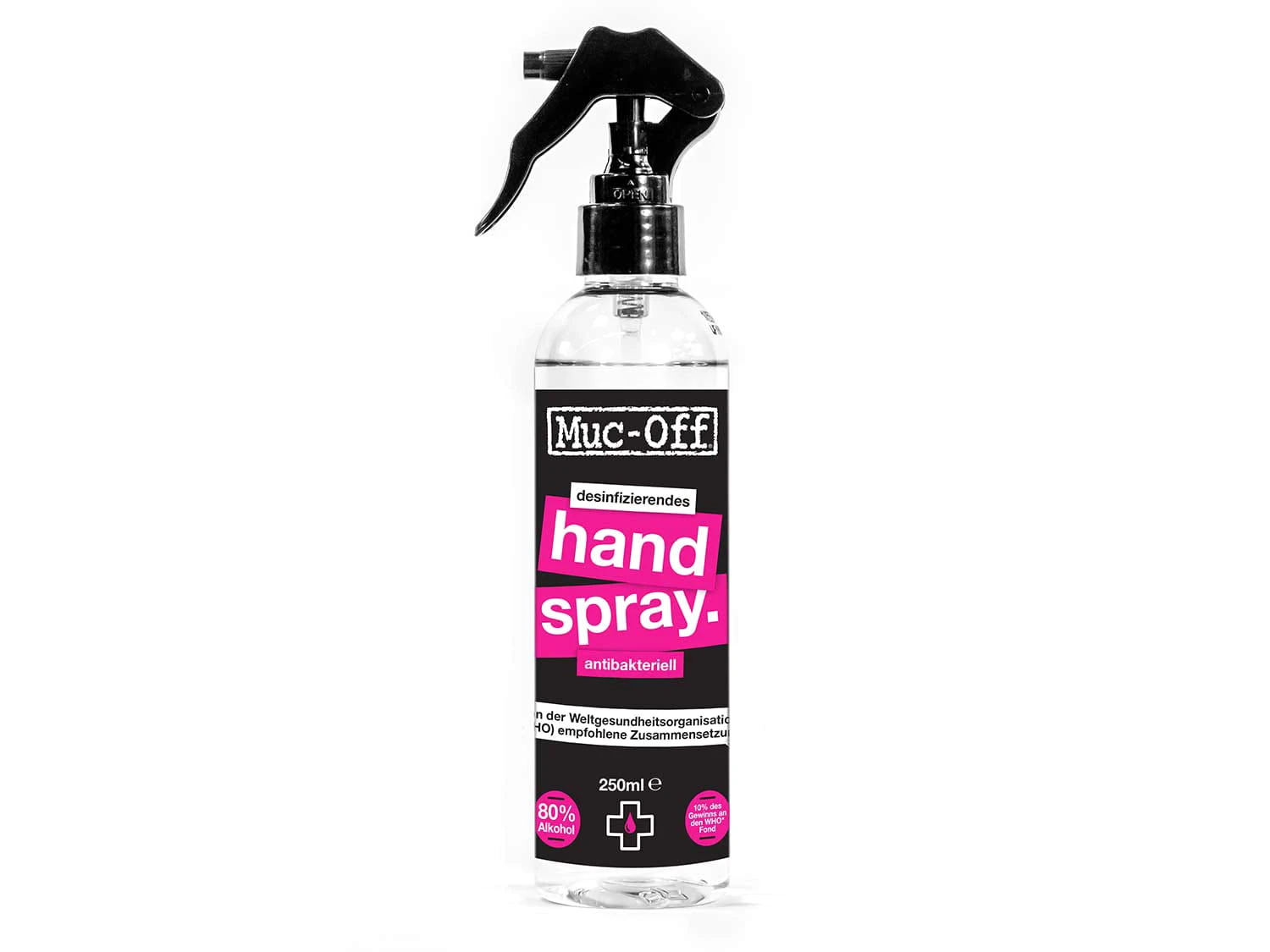 Muc-Off Antibacteriële Desinfecterende Handspray 250 Ml 2 Muc-Off Antibacteriële Desinfecterende Handspray 250 Ml