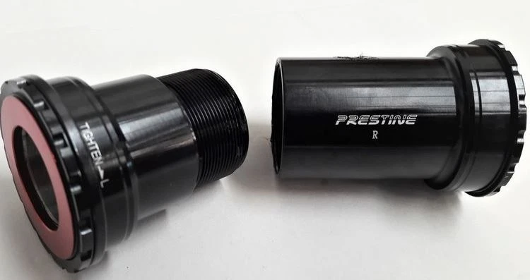 Prestine BB86/92 Press-Fit Adapters Shimano Threaded-Zwart 4 Prestine BB86/92 Press-Fit Adapters Shimano Threaded-Zwart - Afbeelding 2